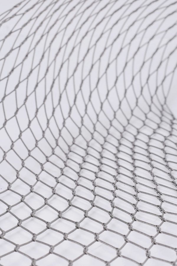 Unfolded stainless steel hand woven mesh