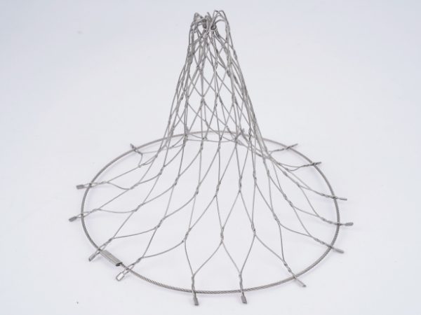 Stainless steel cable mesh bag