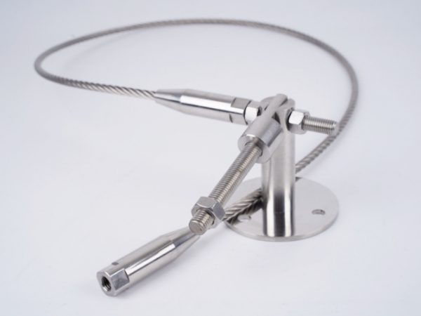 Custom structured stainless steel rope system