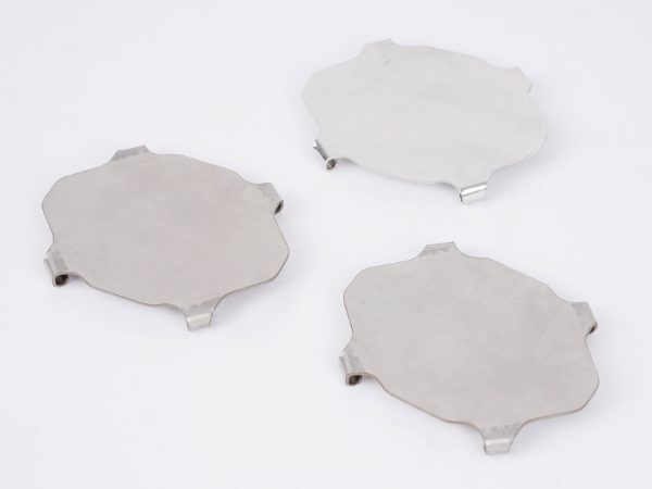 3 stainless steel plates for stainless steel rope mesh